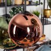 Koyoto hanging light, globe light, pendant light blue, gold, green, coppery, 6-light sources