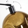 Ripoll globe light, floor lamp, Arch lamps black, 1-light source