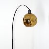 Ripoll globe light, floor lamp, Arch lamps black, 1-light source