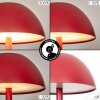 Laken Outdoor table lamp, bathroom light, table lamp LED red, 1-light source