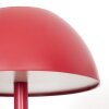 Laken Outdoor table lamp, bathroom light, table lamp LED red, 1-light source