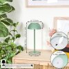Laken Outdoor table lamp, bathroom light, table lamp LED green, 1-light source