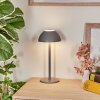 Laken Outdoor table lamp, bathroom light, table lamp LED grey, 1-light source