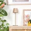 Salgadinho Outdoor table lamp, table lamp LED sand-coloured, 1-light source
