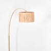 Granja floor lamp, Arch lamps brass, black, 1-light source