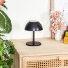 Laken Outdoor table lamp, bathroom light, table lamp LED black, 1-light source