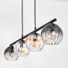 Koyoto hanging light, globe light, pendant light Amber, clear, Smoke-coloured, 4-light sources