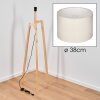 Soungou floor lamp Ecru, black, 1-light source