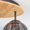 Koyoto ceiling light, globe light 40 cm Ecru, black, 3-light sources
