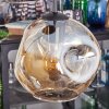 Ripoll hanging light, globe light, Cluster pendant lamp Amber, clear, Smoke-coloured, 4-light sources