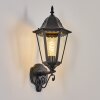 Hongkong outdoor wall light, wall light black, 1-light source