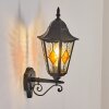 Hongkong outdoor wall light, wall light black, 1-light source