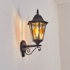Hongkong outdoor wall light, wall light black, 1-light source