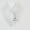 Hongkong outdoor wall light, wall light white, 1-light source
