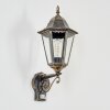 Hongkong outdoor wall light, wall light brown, gold, 1-light source, Motion sensor