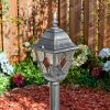 Naofe path light black, silver, 1-light source