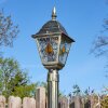 Naofe lamp post, path light gold, black, 1-light source