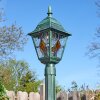 Naofe lamp post, path light green, black, 1-light source