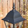 Naofe lamp post, path light black, 1-light source