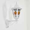 Hongkong outdoor wall light, wall light white, 1-light source, Motion sensor