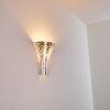 NEROLA Wall Light silver, 1-light source