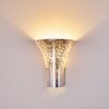 NEROLA Wall Light silver, 1-light source