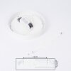 Finsrud Ceiling Light LED white, 1-light source
