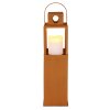 Globo solar light LED rust-coloured, 1-light source