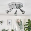 MORGES Ceiling Light chrome, 3-light sources