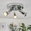 MORGES Ceiling Light chrome, 3-light sources