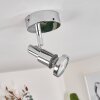 MORGES Ceiling Light LED chrome, 1-light source