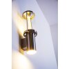 Popoyan exterior wall luminaire LED Stainless steel color, 2-light sources