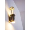 Popoyan exterior wall luminaire LED Stainless steel color, 2-light sources