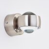 Rio wall light LED silver, 2-light sources