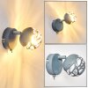 COVANE Wall Light LED grey, 1-light source