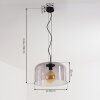 Tembotalo Pendant Light black, 1-light source