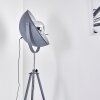 BAGDAD Floor Lamp blue, chrome, grey, 1-light source