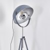 BAGDAD Floor Lamp blue, chrome, grey, 1-light source