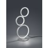 Trio-Leuchten RONDO Table lamp LED silver, 1-light source