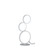 Trio-Leuchten RONDO Table lamp LED silver, 1-light source