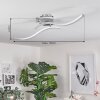 MOHLIN Ceiling Light LED Nickel, white, 2-light sources