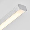 CORREAS Ceiling Light LED aluminium, 2-light sources