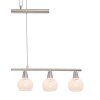 Pendant Light Globo OLLI matt nickel, 6-light sources