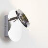 Adel wall spotlight LED chrome, 1-light source