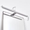 MORGES mirror light LED chrome, white, 1-light source