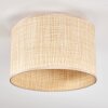 Sabadim ceiling light beige, Ecru, 1-light source