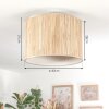 Bongal ceiling light beige, Ecru, 1-light source