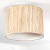 Bongal ceiling light beige, Ecru, 1-light source