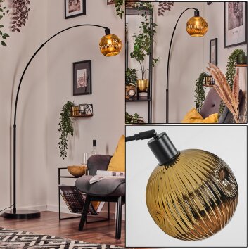 Ripoll floor lamp, Arch lamps black, 1-light source