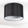 Soungou ceiling light black, white, 1-light source